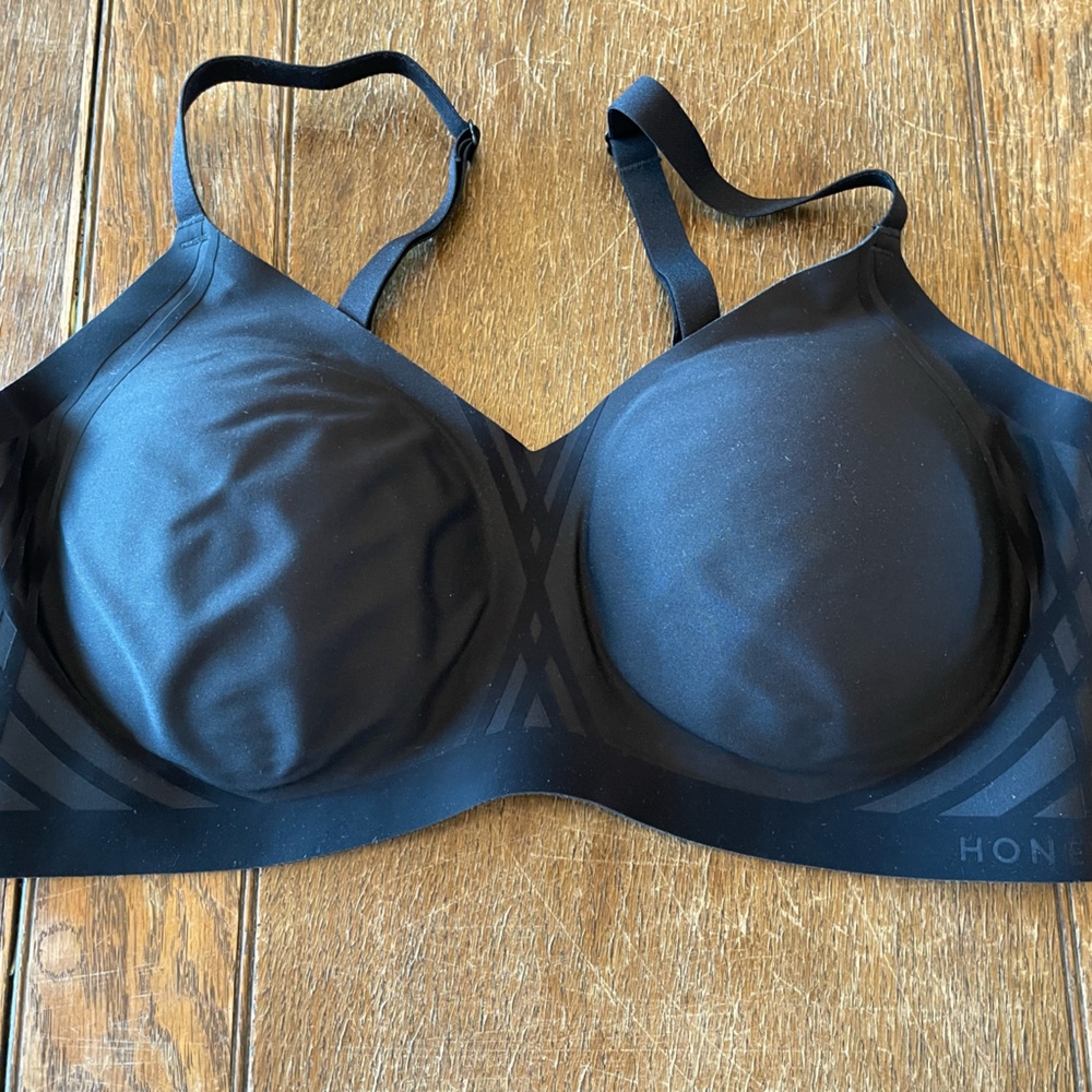 Honeylove Black Seamless Support Bra